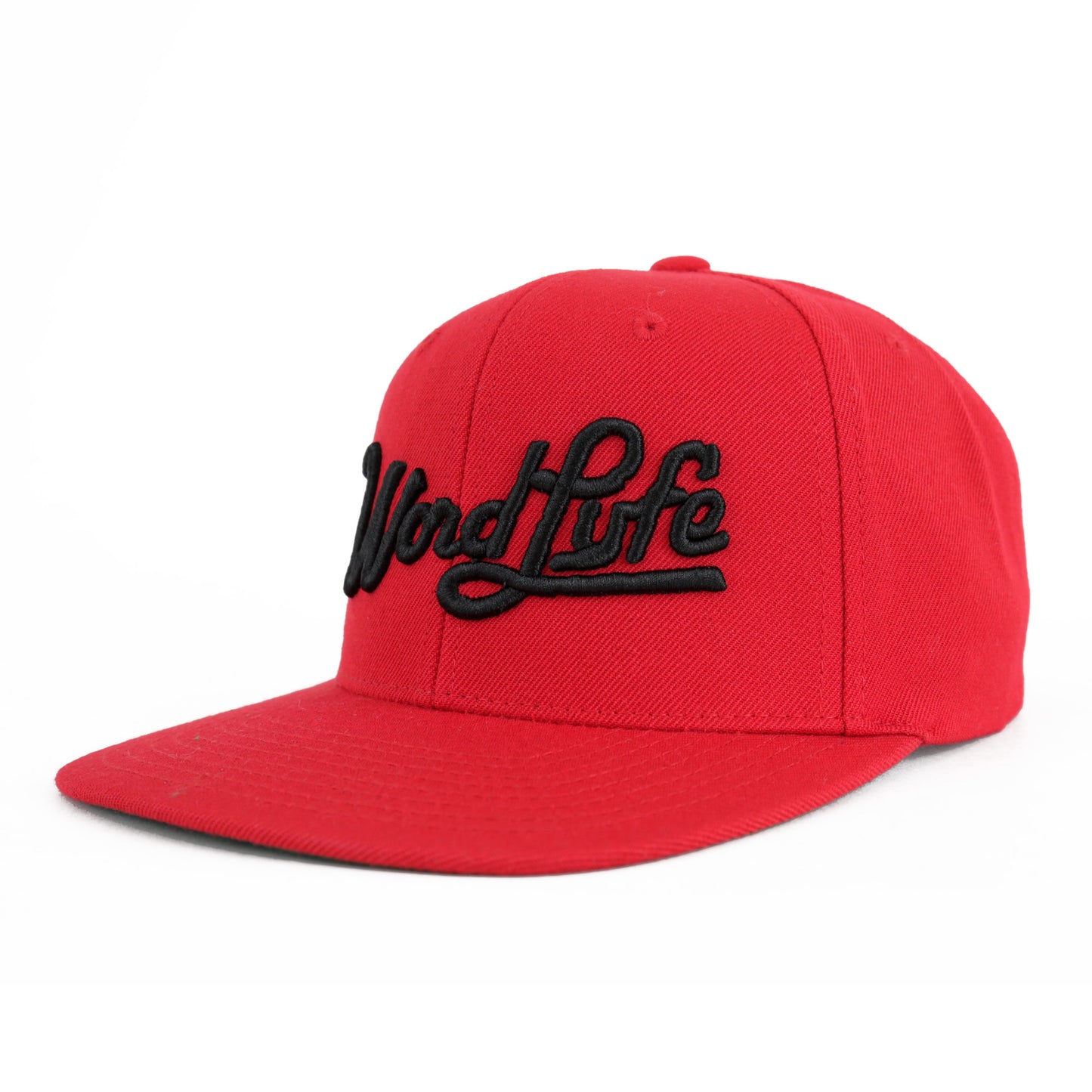 WORDLYFE SNAPBACK (RED/BLACK)