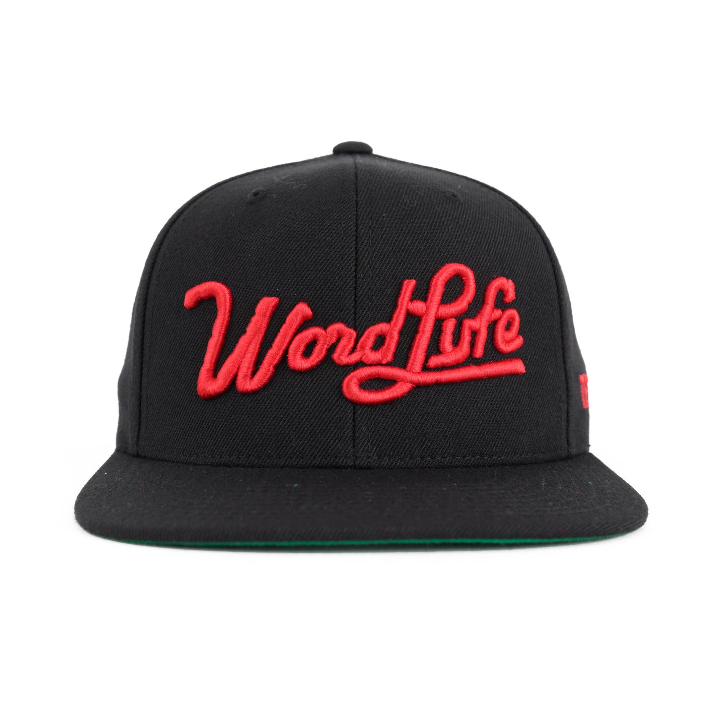 WORDLYFE SNAPBACK LIMITED EDITION "TEST PRESS" (BLACK/RED)