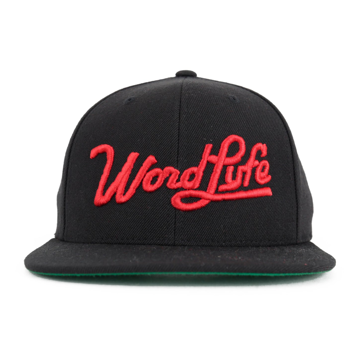 WORDLYFE SNAPBACK (BLACK/RED)