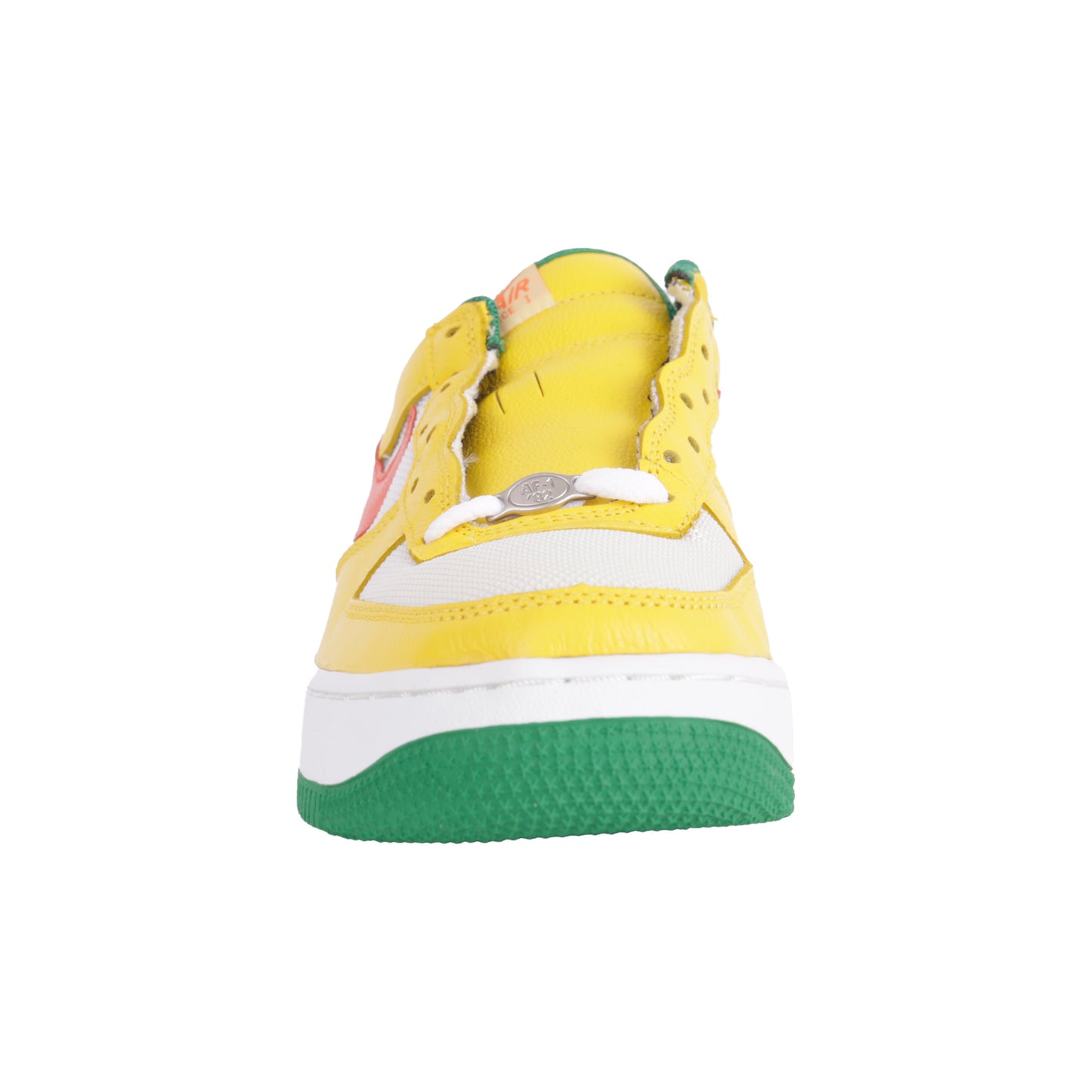 Air Force 1 Low Notting Hill Carnival In Yellow Zest/orange Flash-white-green. Size: 9