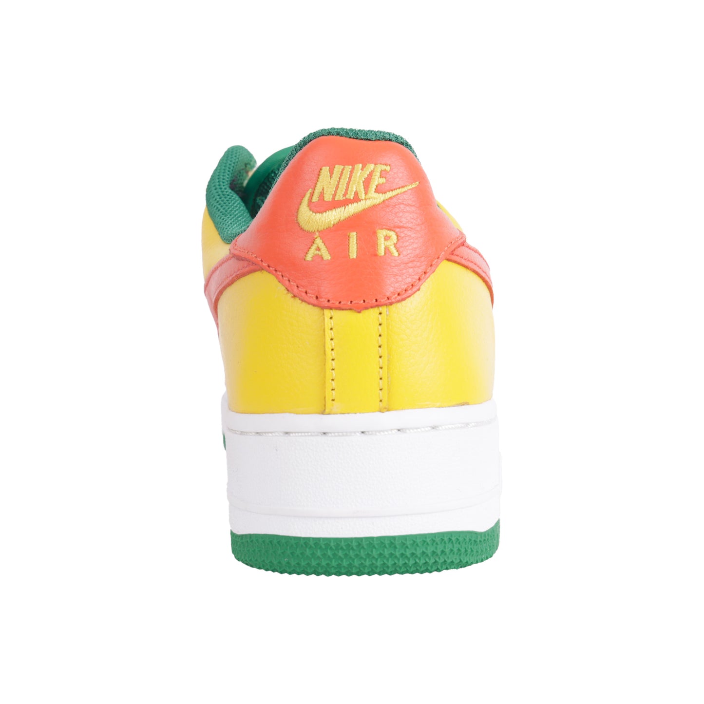 Air Force 1 Low Notting Hill Carnival In Yellow Zest/orange Flash-white-green. Size: 9