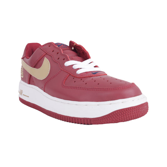 Vintage 2003 Nike Air Force 1 Low Lebron James/ Crimson/Gold /Size 9