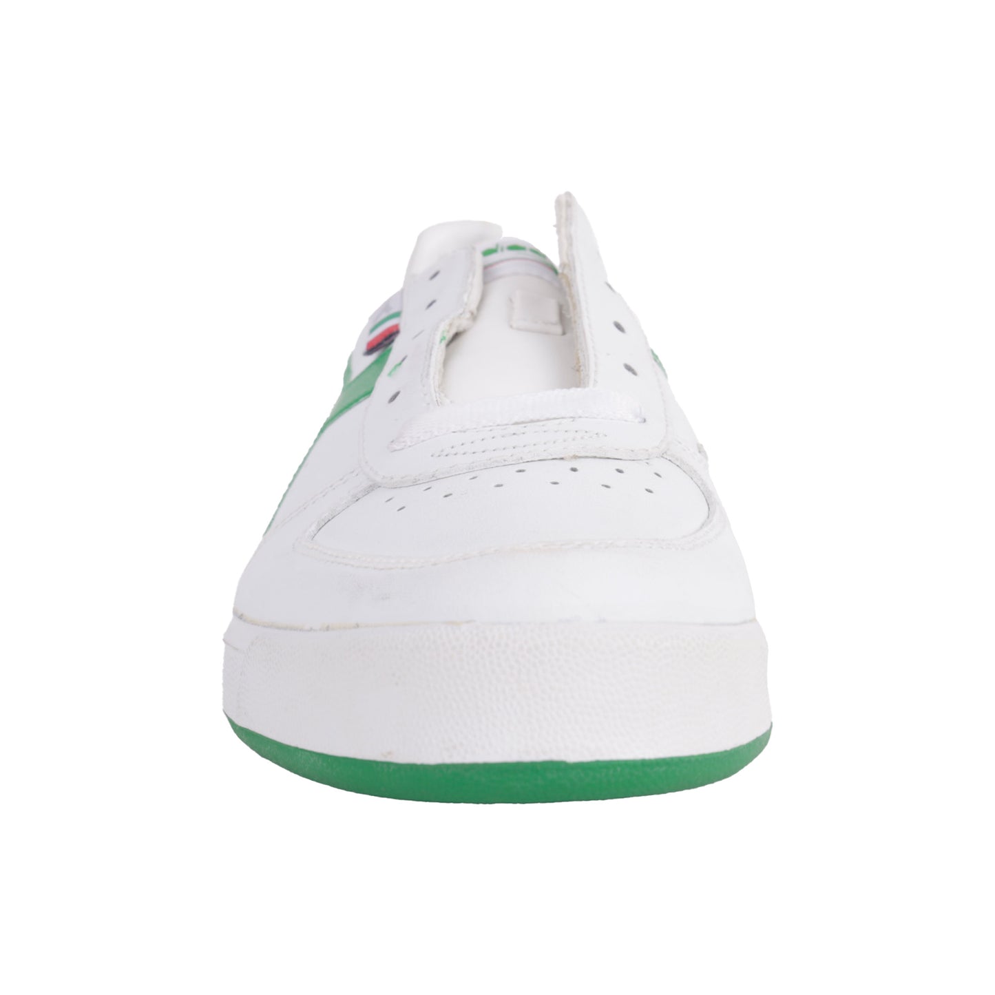 Diadora-Italy/ Borg Elite 2002/ White and Green/ Size 9