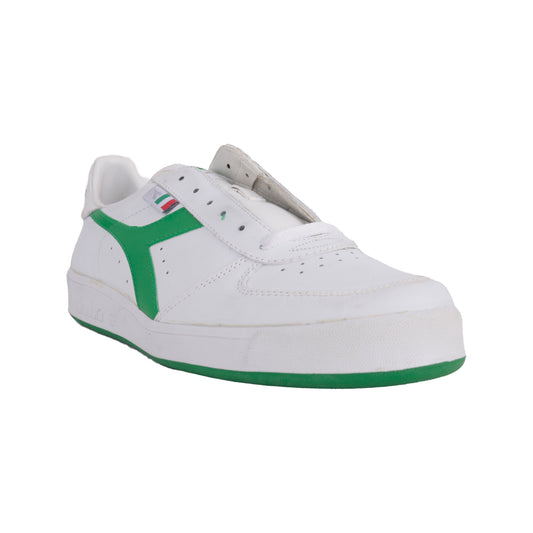 Diadora-Italy/ Borg Elite 2002/ White and Green/ Size 9