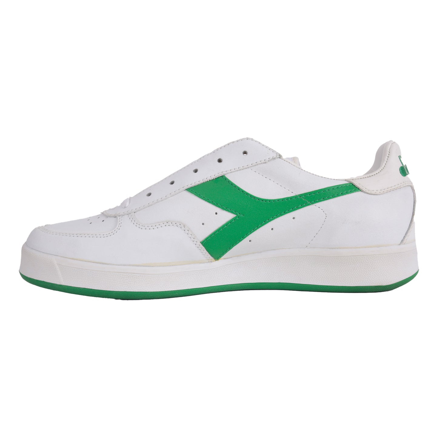 Diadora-Italy/ Borg Elite 2002/ White and Green/ Size 9