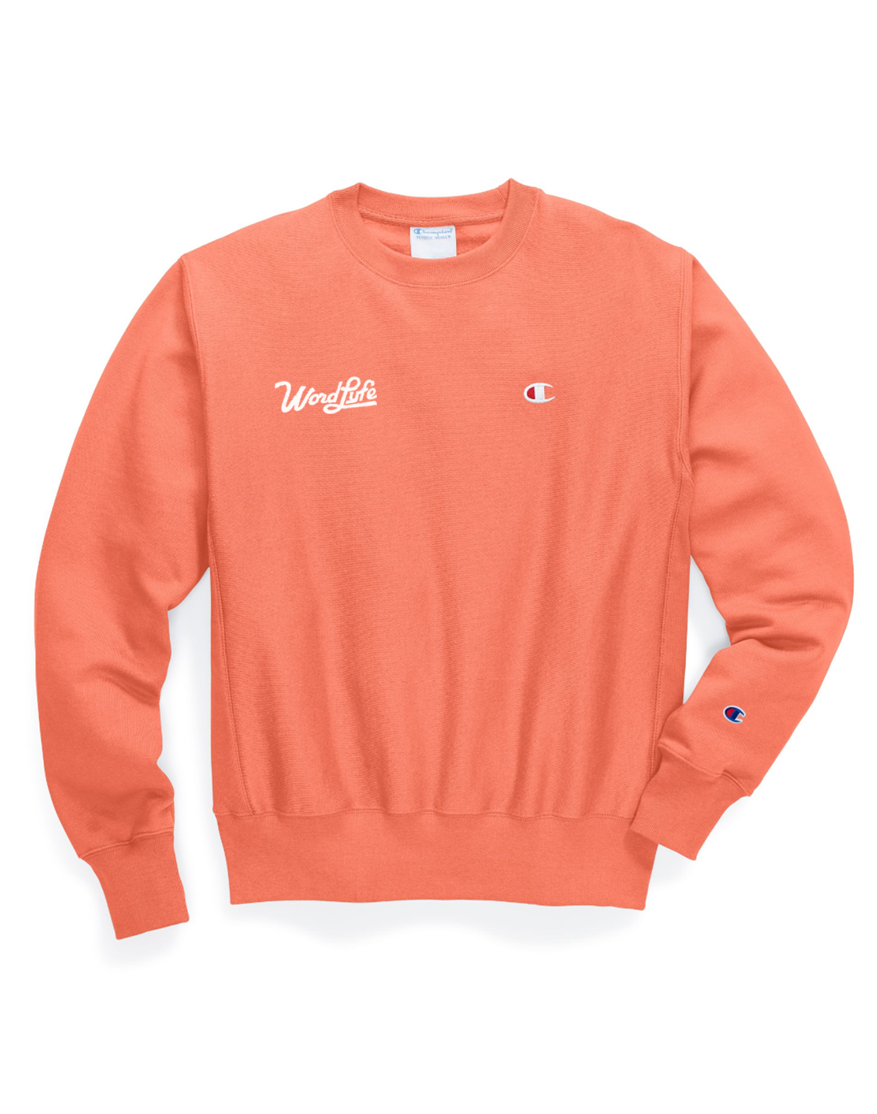 WordLyfe Logo Reverse Weave Crew Neck